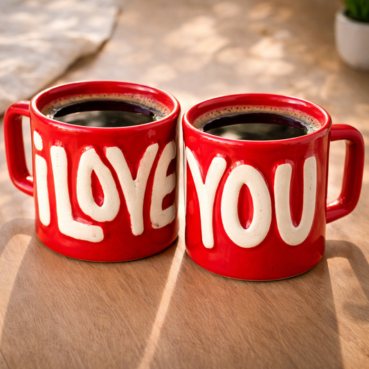 The I Love You mug (Red)