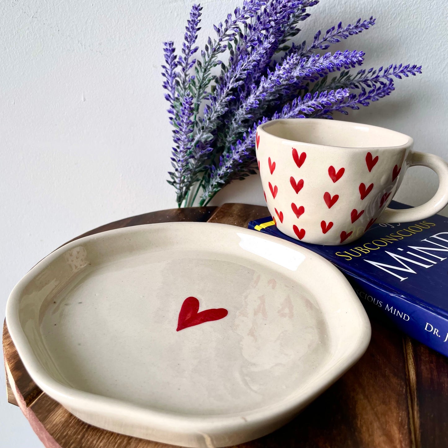 Sweetheart Plate Cup Combo