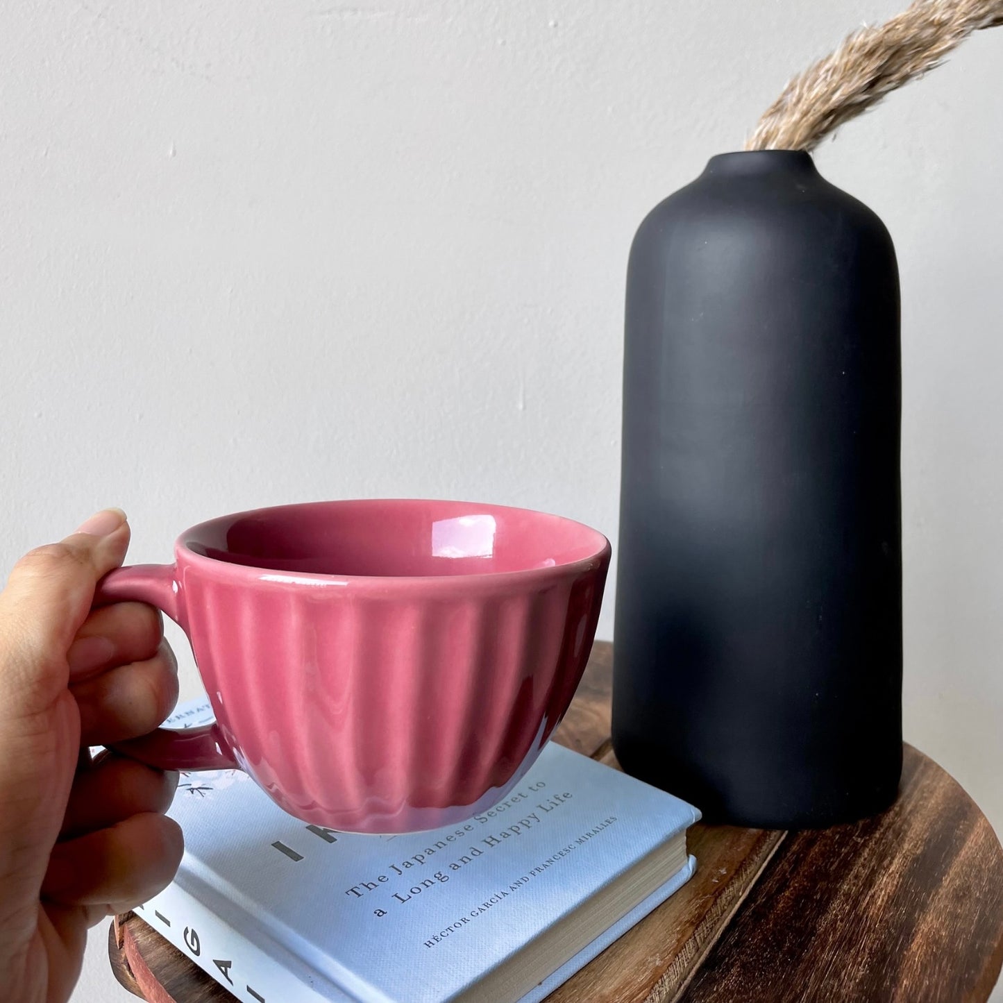 Flamingo cappuccino mug