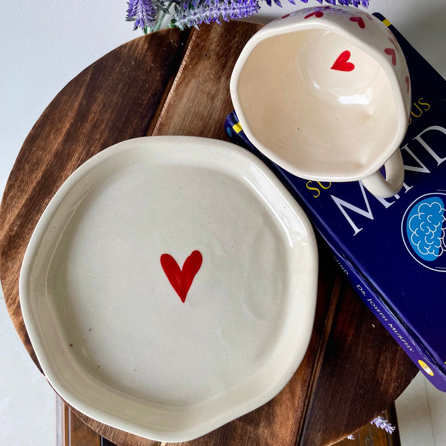 Sweetheart Plate Cup Combo