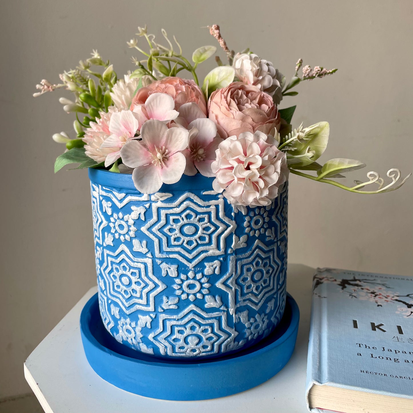 Buy Blue Flower Planter Online