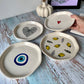 Hand-painted snack plate
