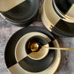 Ebony Ivory Dinner set