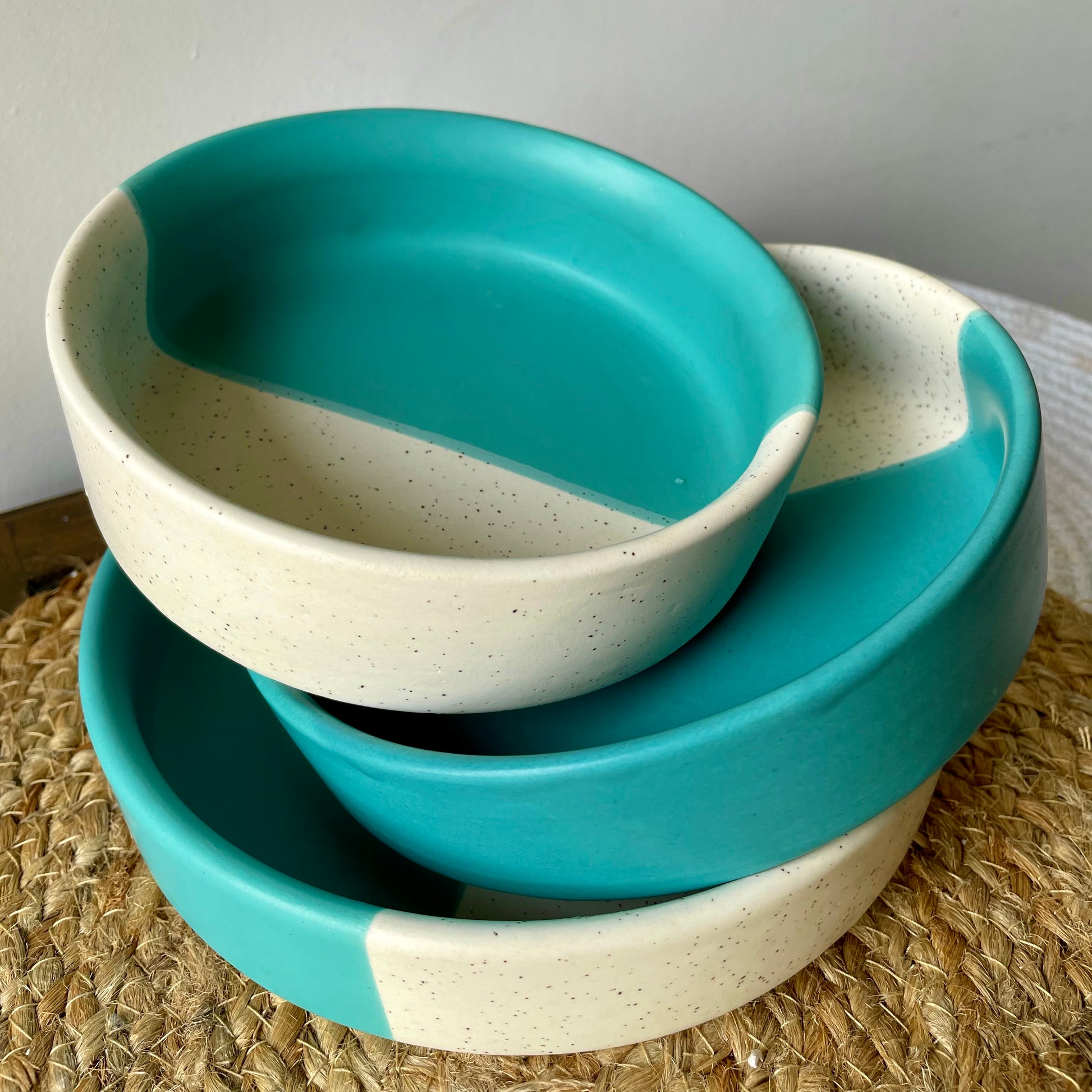 Dual Shade Salad Bowl Set