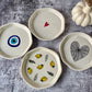 Hand-painted snack plate