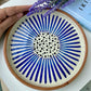 Buy Blue Sunflower platter