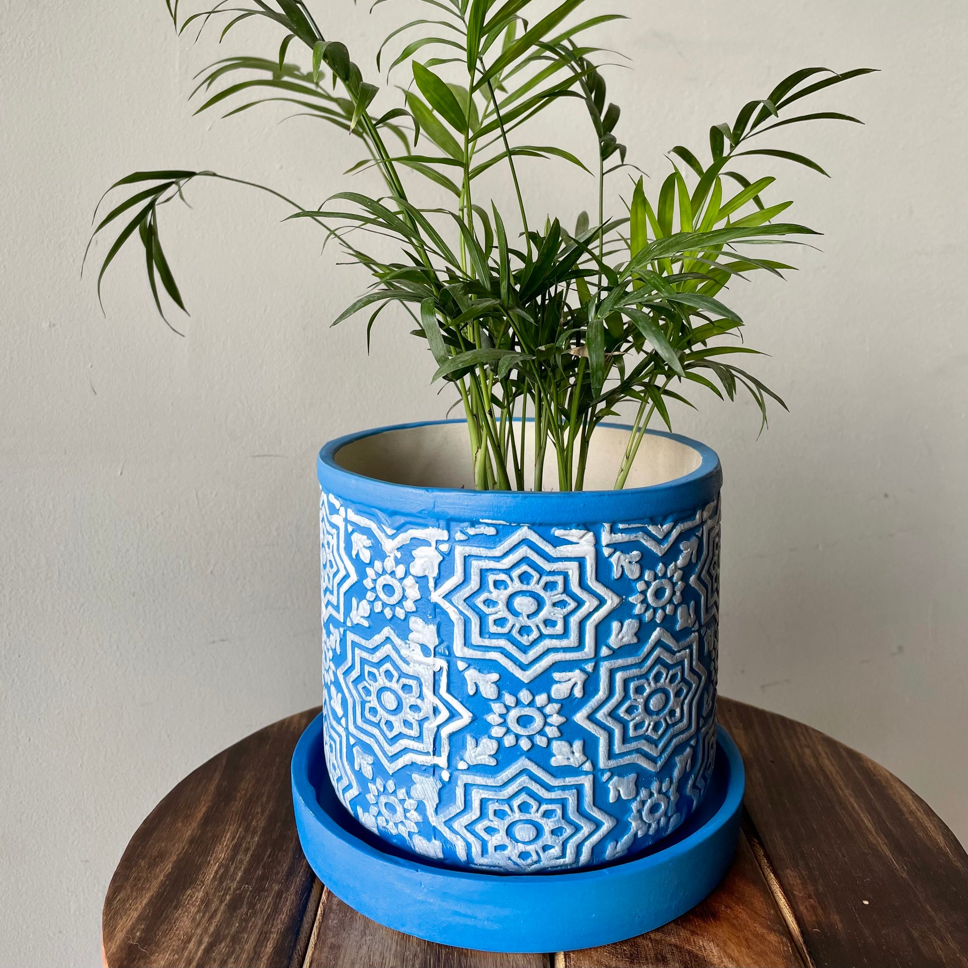 Buy Blue Flower Planter