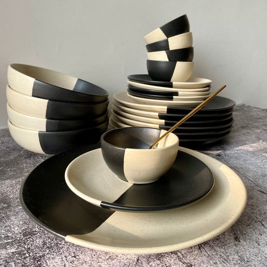 Buy Ebony Ivory Dinner set Online