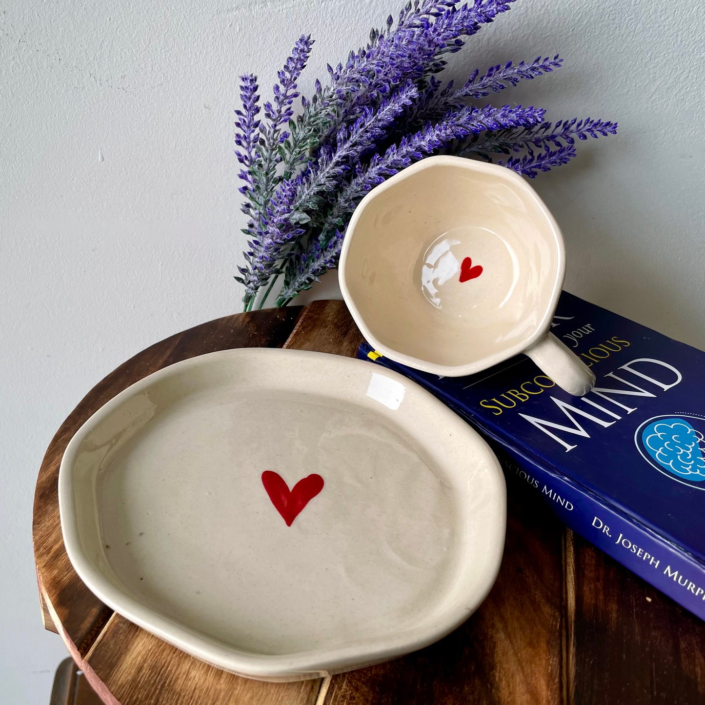 Sweetheart Plate Cup Combo